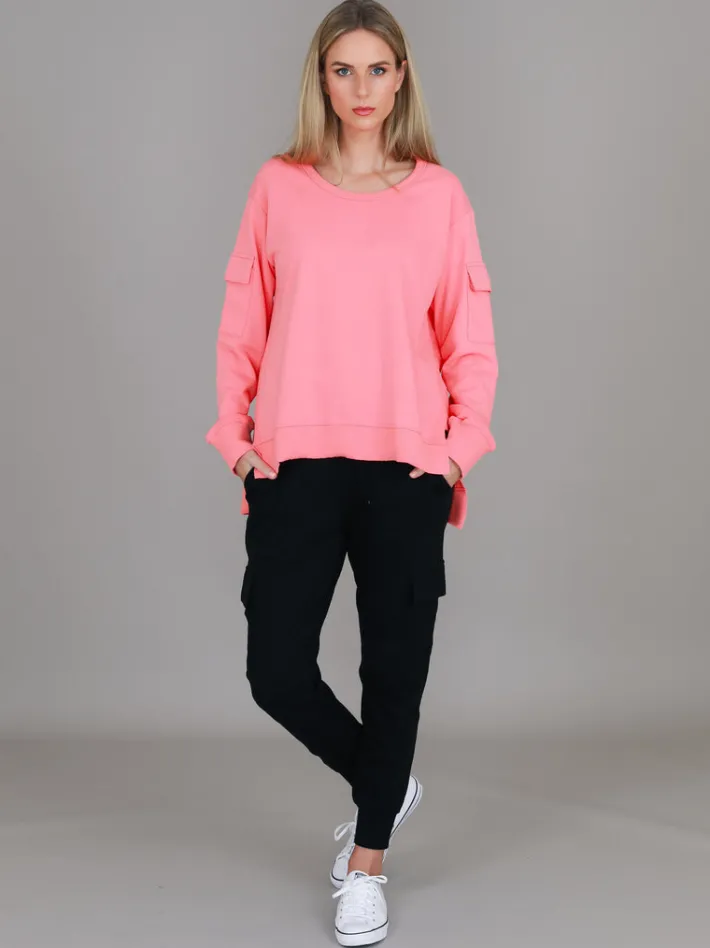 3rd Story Kingscote Pocket Crewneck Sweatshirt< Sweatshirts|Sweatshirts