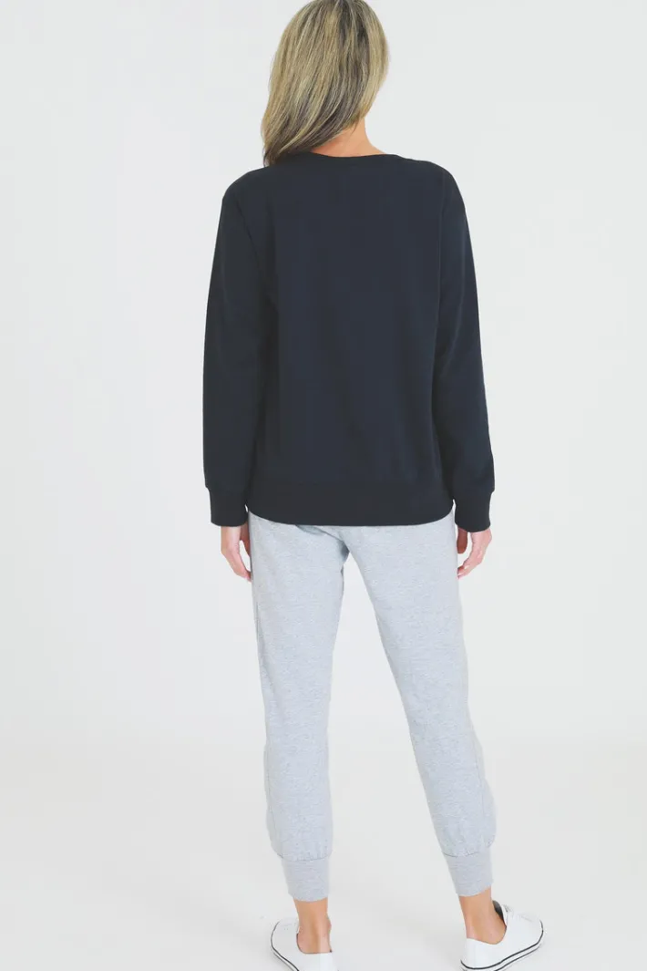 3rd Story Layla Side Split Sweatshirt< Sweatshirts|Sweatshirts