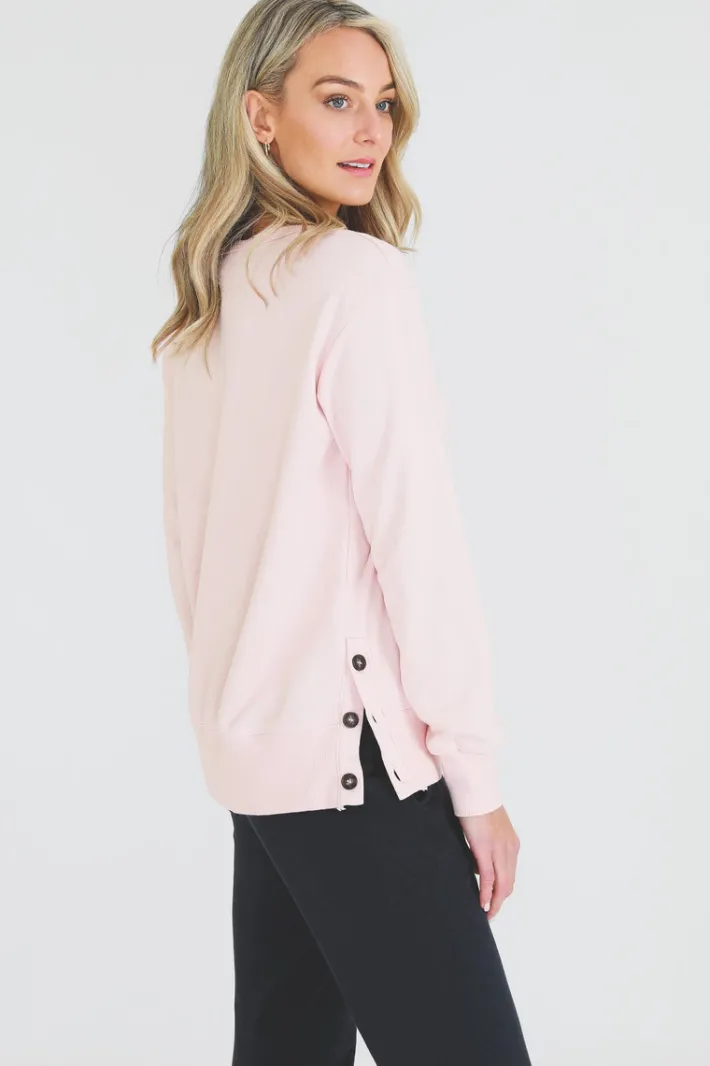 3rd Story Layla Side Split Sweatshirt< Sweatshirts|Sweatshirts