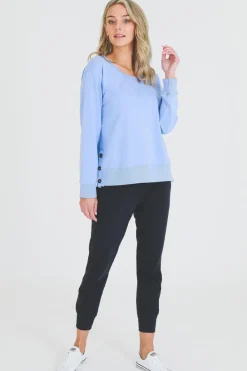 3rd Story Layla Side Split Sweatshirt< Sweatshirts|Sweatshirts