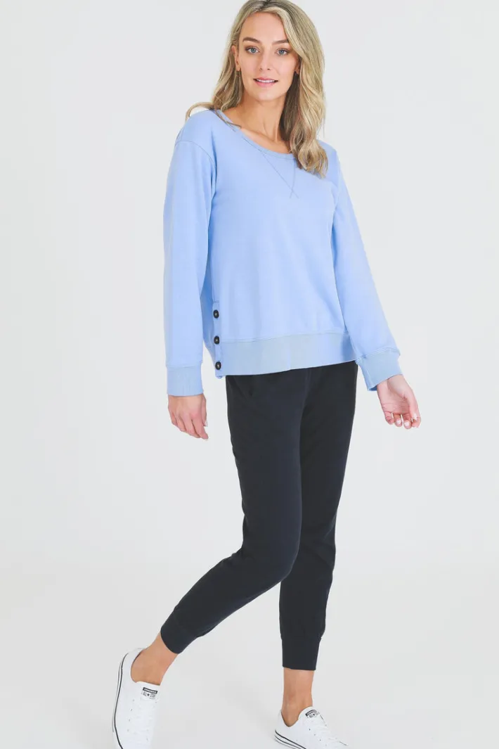 3rd Story Layla Side Split Sweatshirt< Sweatshirts|Sweatshirts