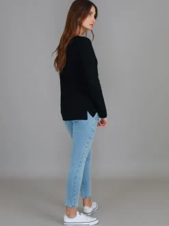3rd Story Leah V Neck T Shirt< Long Sleeves