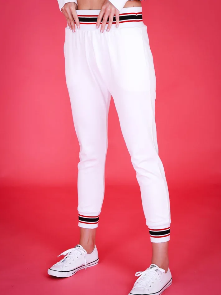 3rd Story Lena Stripe Rib Jogger< Sweatpants|Joggers