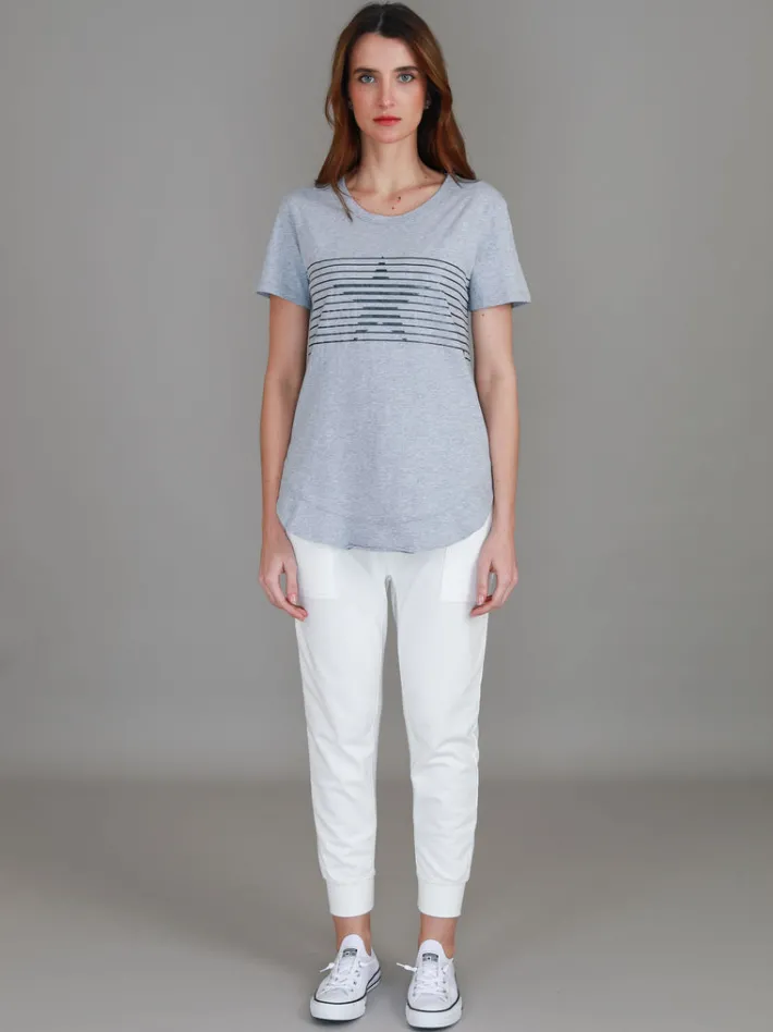 3rd Story Lily Star T Shirt< Short Sleeves