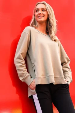 3rd Story London Side Split Sweatshirt< Sweatshirts|Sweatshirts
