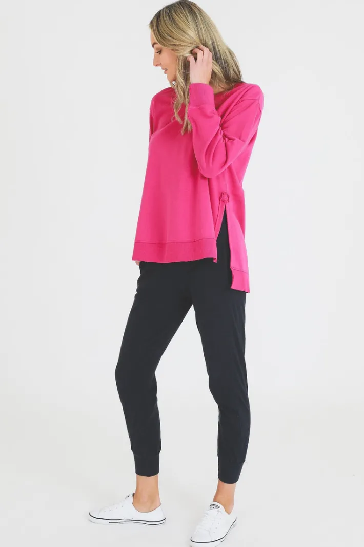 3rd Story London Side Split Sweatshirt< Sweatshirts|Sweatshirts