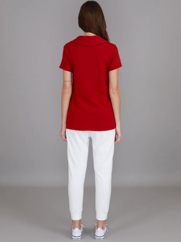 3rd Story Lulu Polo T Shirt< Short Sleeves