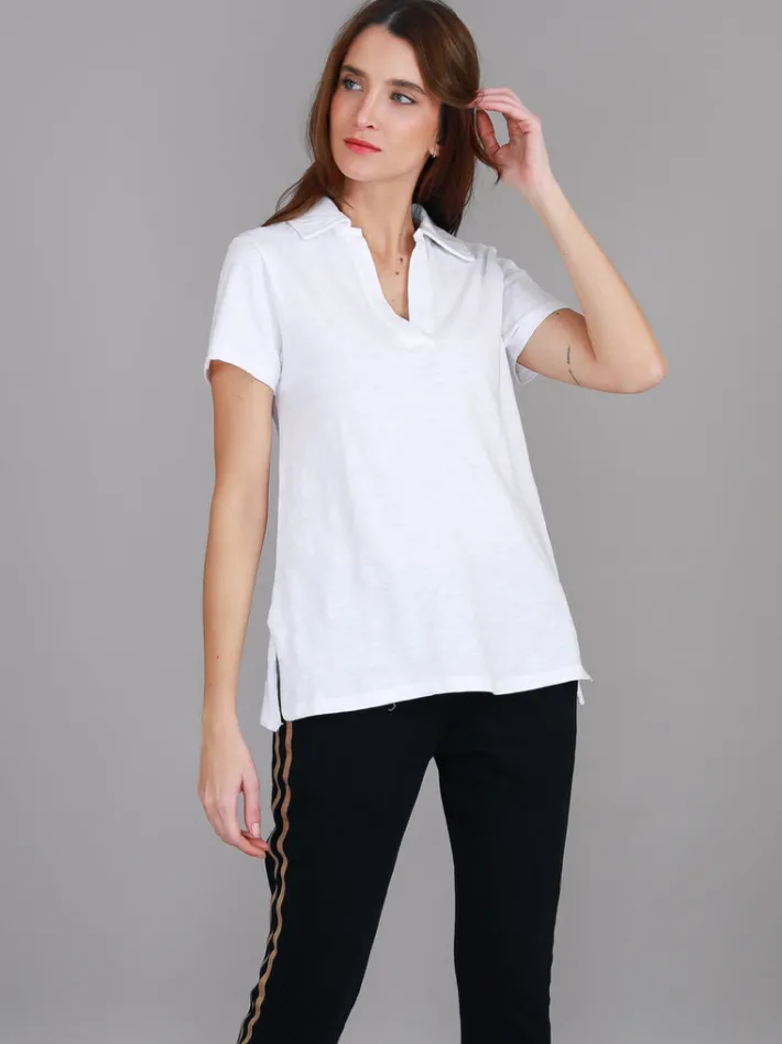 3rd Story Lulu Polo T Shirt< Short Sleeves