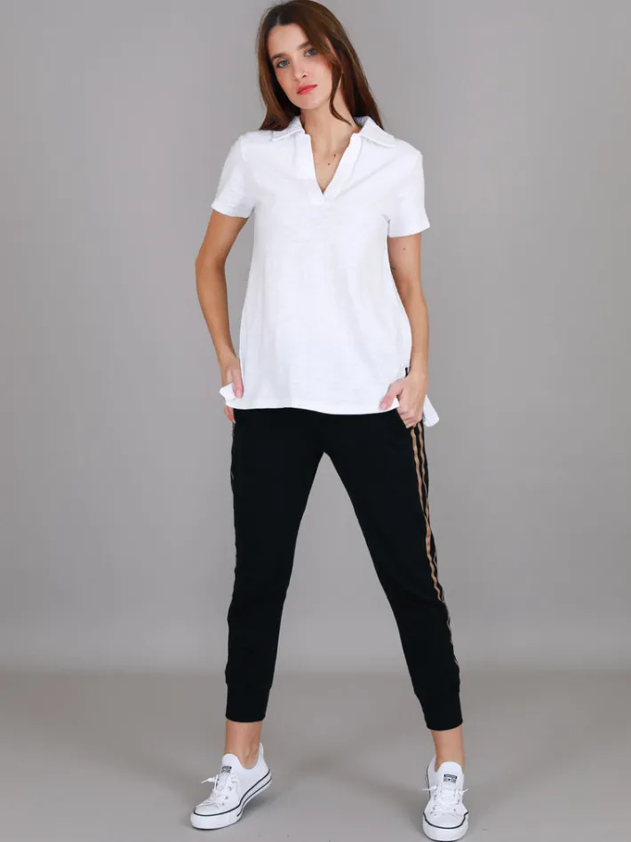 3rd Story Lulu Polo T Shirt< Short Sleeves