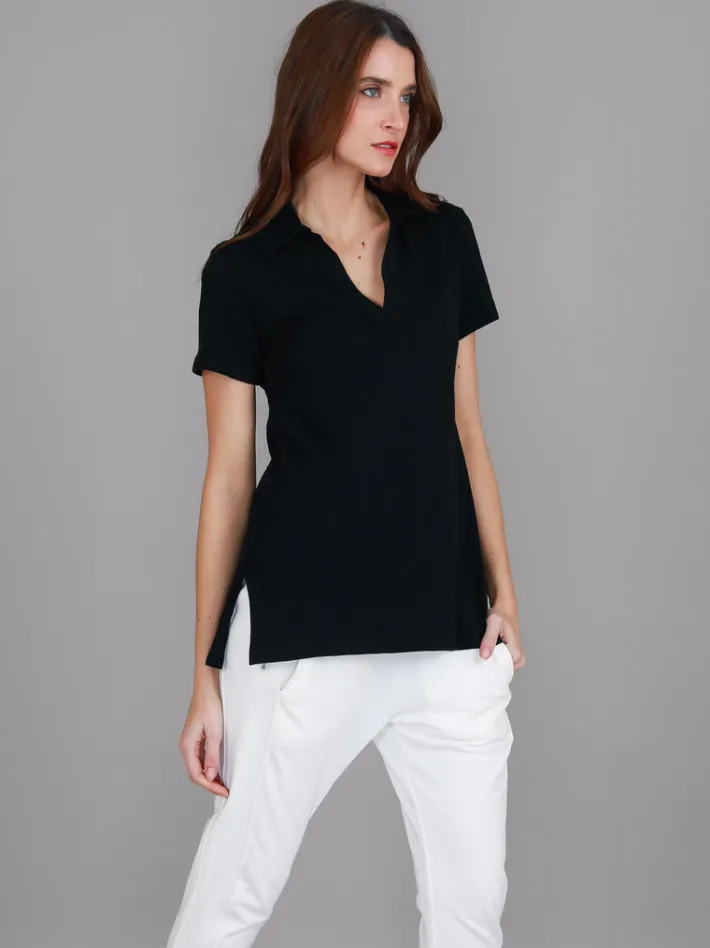 3rd Story Lulu Polo T Shirt< Short Sleeves