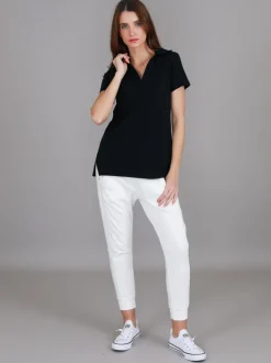 3rd Story Lulu Polo T Shirt< Short Sleeves