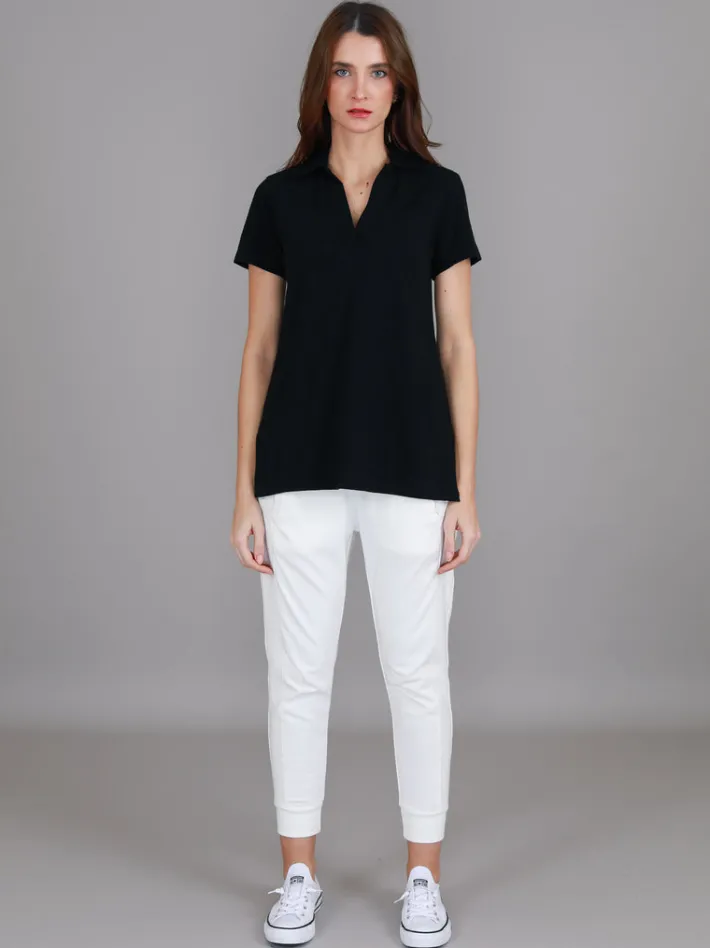 3rd Story Lulu Polo T Shirt< Short Sleeves
