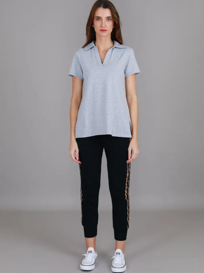 3rd Story Lulu Polo T Shirt< Short Sleeves