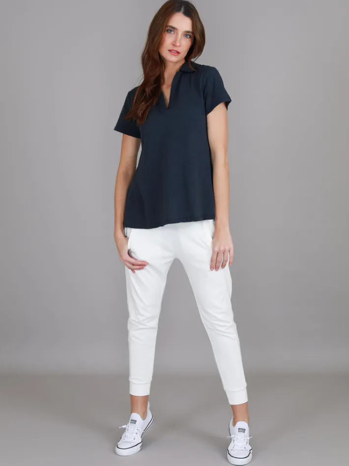 3rd Story Lulu Polo T Shirt< Short Sleeves