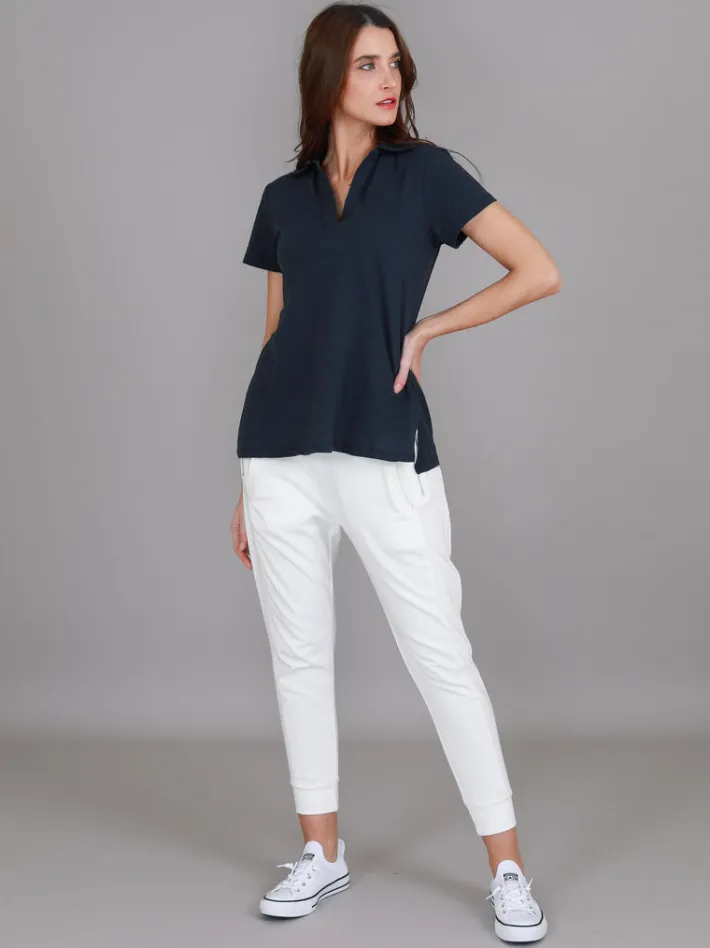 3rd Story Lulu Polo T Shirt< Short Sleeves