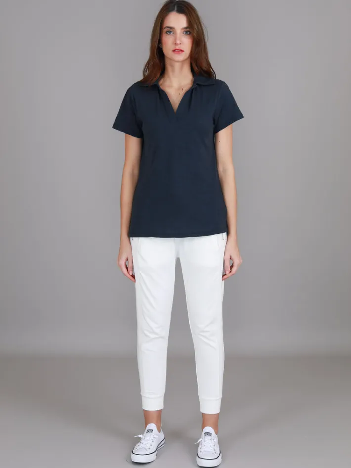 3rd Story Lulu Polo T Shirt< Short Sleeves