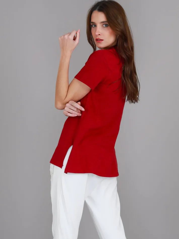 3rd Story Lulu Polo T Shirt< Short Sleeves