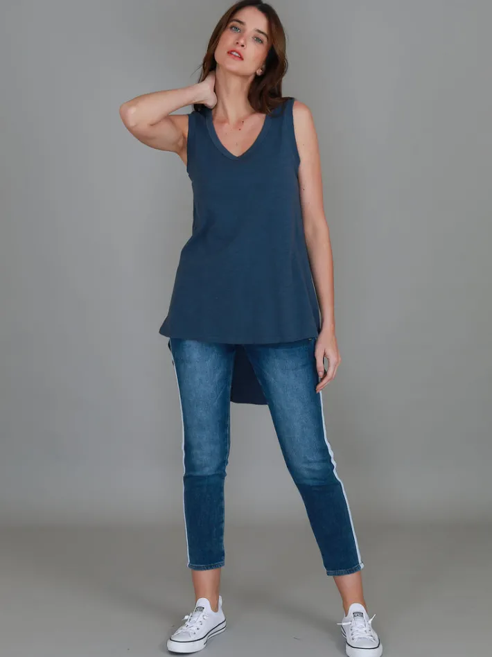 3rd Story Madison Hi Lo Hem Tank Top< Tanks