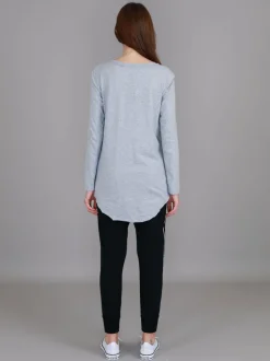 3rd Story Margo Scoop Neck T Shirt< Long Sleeves