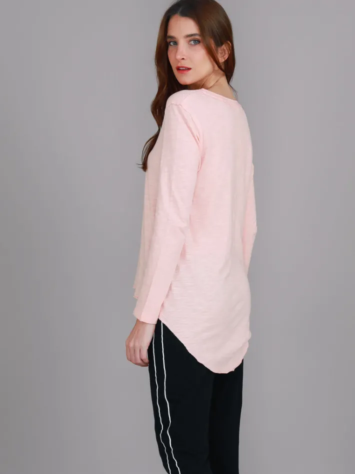 3rd Story Margo Scoop Neck T Shirt< Long Sleeves