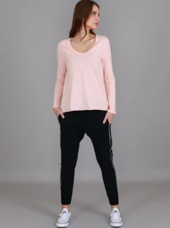 3rd Story Margo Scoop Neck T Shirt< Long Sleeves