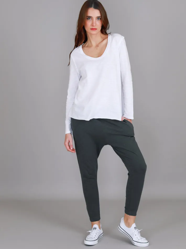 3rd Story Margo Scoop Neck T Shirt< Long Sleeves