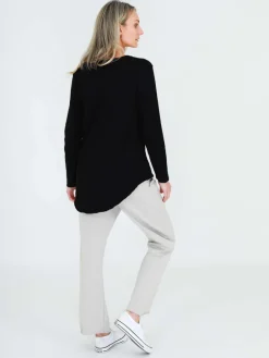3rd Story Margo Scoop Neck T Shirt< Long Sleeves