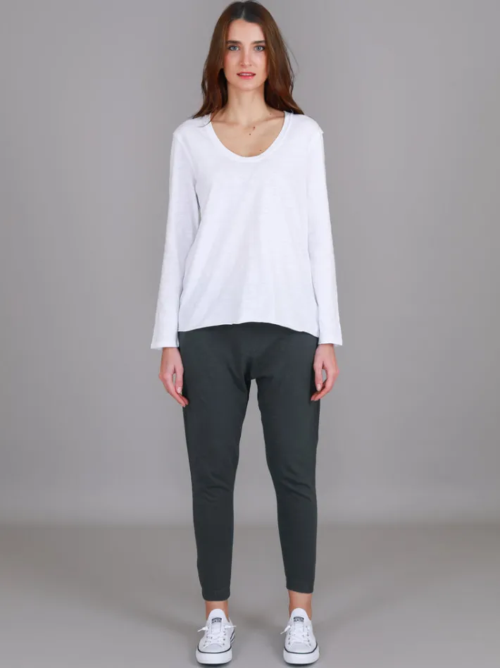 3rd Story Margo Scoop Neck T Shirt< Long Sleeves