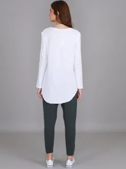 3rd Story Margo Scoop Neck T Shirt< Long Sleeves