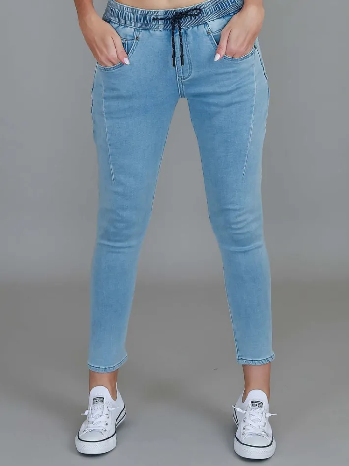 3rd Story Margot Jogger Drawstring Jean< Pants|Joggers