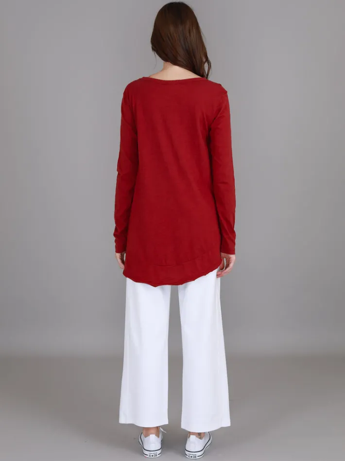 3rd Story Mascot Wide Hem T Shirt< Long Sleeves