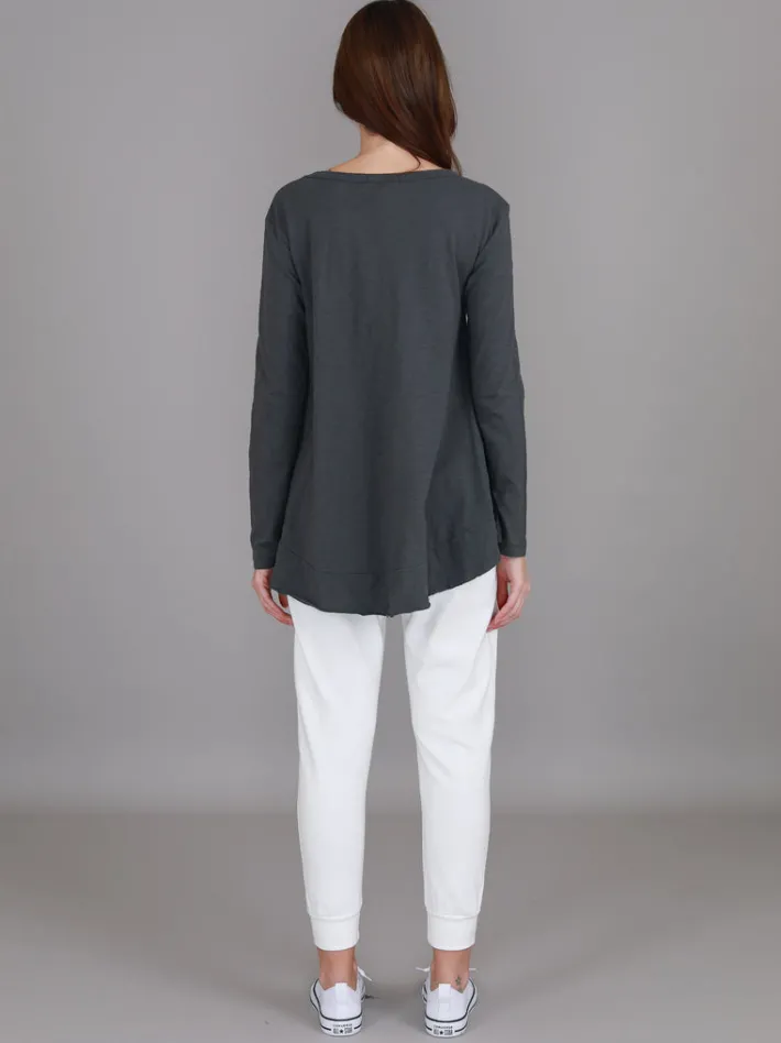 3rd Story Mascot Wide Hem T Shirt< Long Sleeves