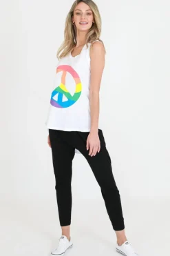 3rd Story Melanie Peace Tank Top< Tanks