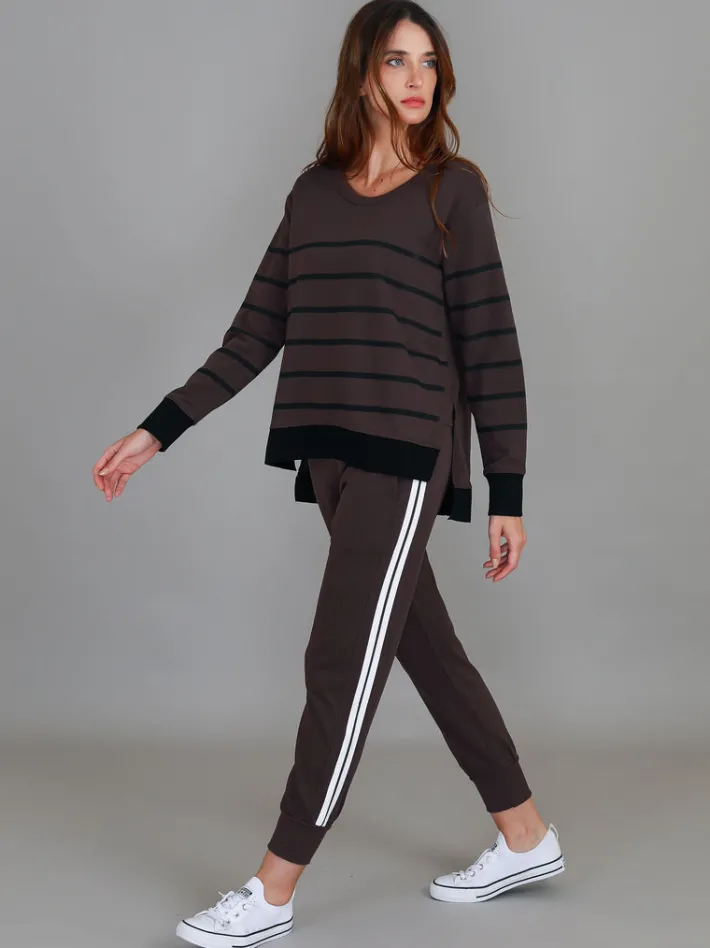 3rd Story Michelle Stripe Sweatshirt< Sweatshirts|Sweatshirts