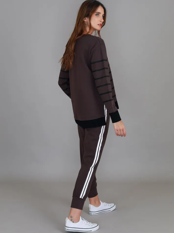 3rd Story Michelle Stripe Sweatshirt< Sweatshirts|Sweatshirts