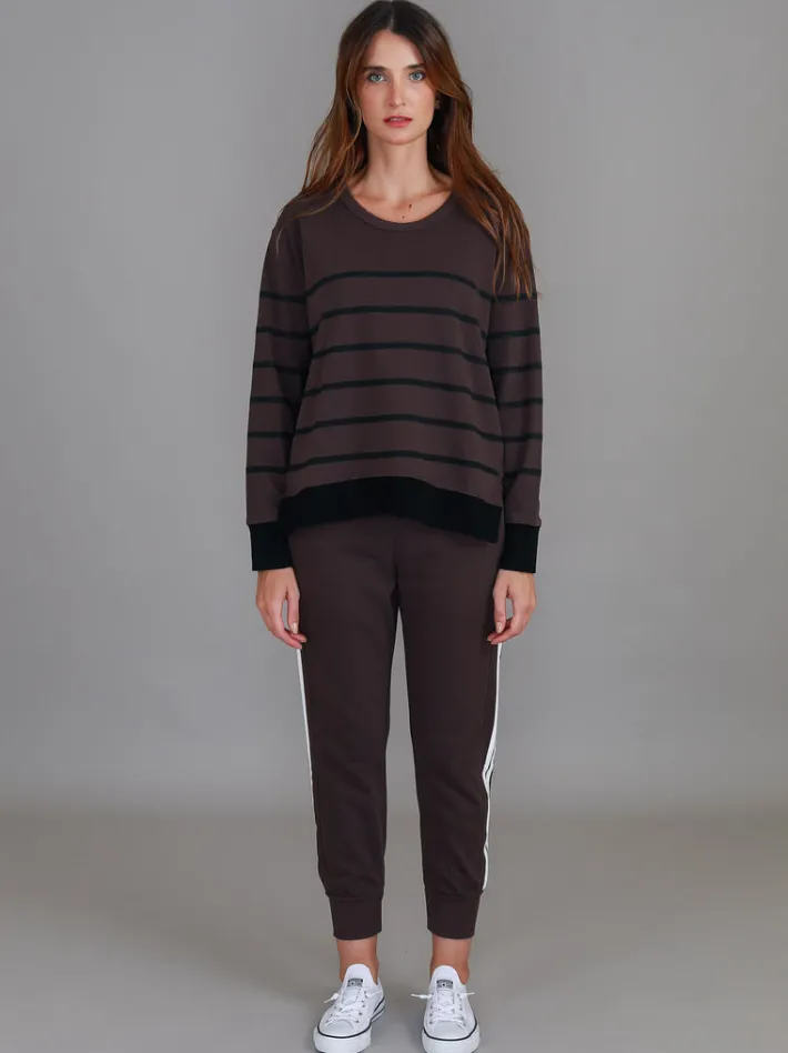 3rd Story Michelle Stripe Sweatshirt< Sweatshirts|Sweatshirts