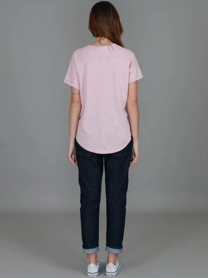 3rd Story Milan Cuff Sleeve T Shirt< Short Sleeves