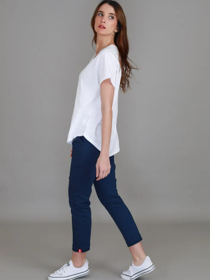 3rd Story Milan Cuff Sleeve T Shirt< Short Sleeves