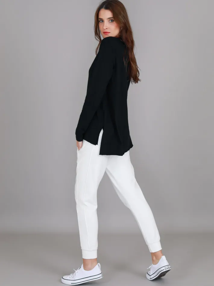 3rd Story Millicent Long Sleeve Essentials T Shirt< Long Sleeves