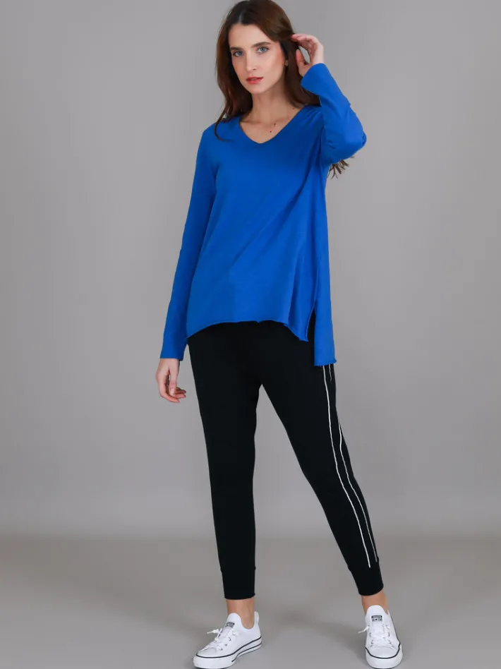 3rd Story Millicent Long Sleeve Essentials T Shirt< Long Sleeves