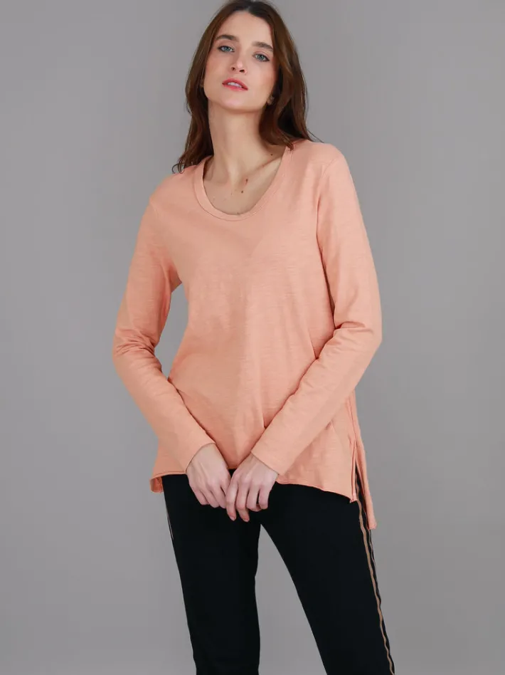3rd Story Millicent Long Sleeve Essentials T Shirt< Long Sleeves