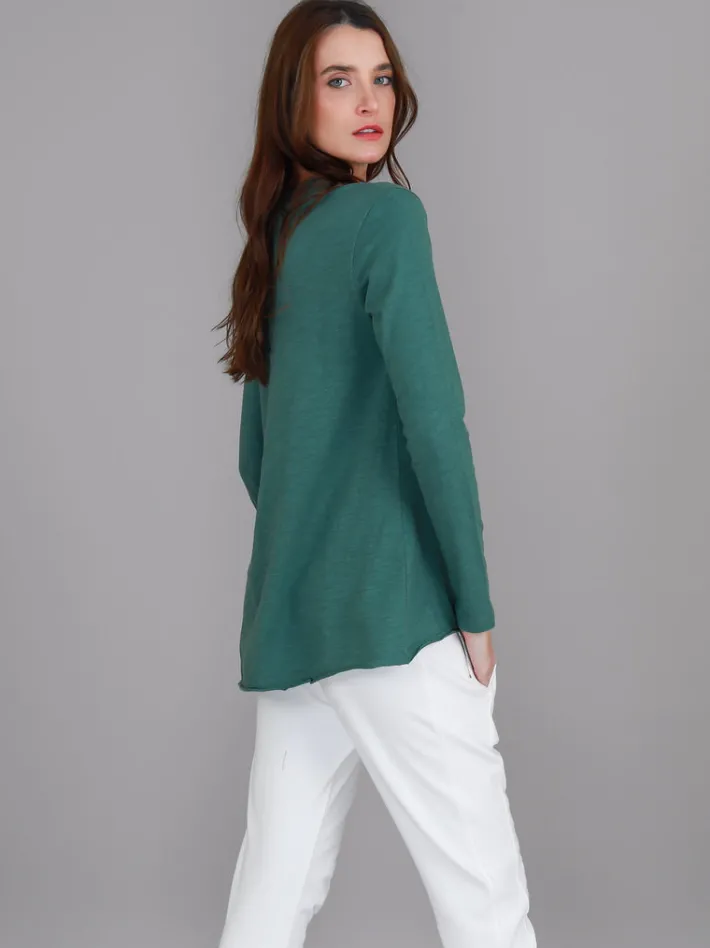 3rd Story Millicent Long Sleeve Essentials T Shirt< Long Sleeves