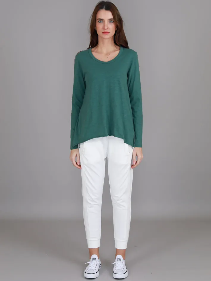3rd Story Millicent Long Sleeve Essentials T Shirt< Long Sleeves
