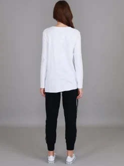 3rd Story Millicent Long Sleeve Essentials T Shirt< Long Sleeves