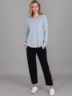 3rd Story Mosman Curved Hem Long Sleeve T Shirt< Long Sleeves