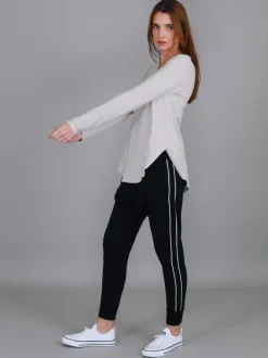 3rd Story Mosman Curved Hem Long Sleeve T Shirt< Long Sleeves