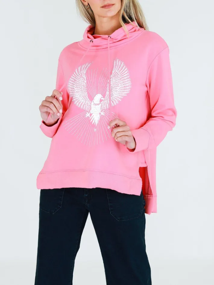 3rd Story Noelle Eagle Glory Funnel Neck Sweatshirt< Sweatshirts|Sweatshirts