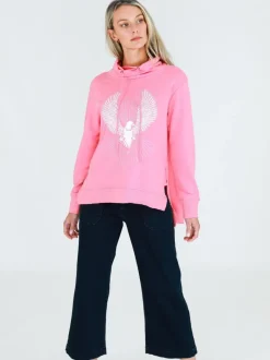 3rd Story Noelle Eagle Glory Funnel Neck Sweatshirt< Sweatshirts|Sweatshirts