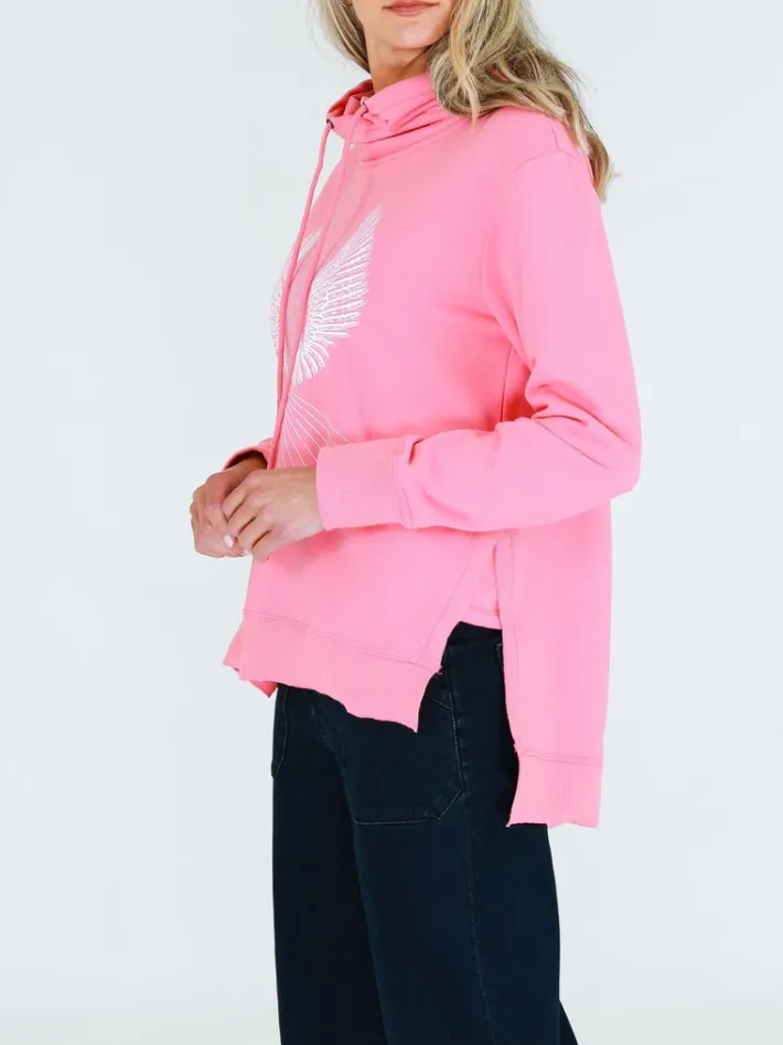 3rd Story Noelle Eagle Glory Funnel Neck Sweatshirt< Sweatshirts|Sweatshirts
