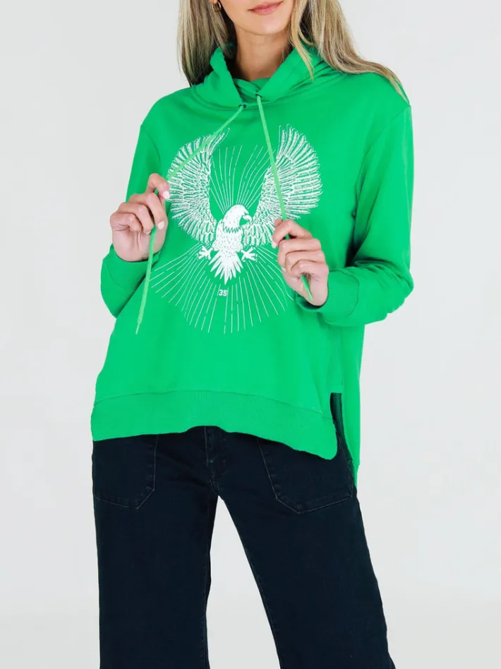 3rd Story Noelle Eagle Glory Funnel Neck Sweatshirt< Sweatshirts|Sweatshirts